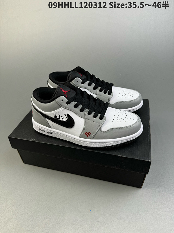 190头层带半码[定制球鞋]  Air Jordan 1 09HHLL120312 Size:3646半男货号553558-113 女货号553560-113