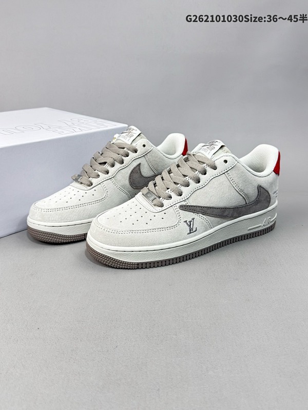21036-45半 耐克Nike AIR FORCE 107 空军一号低帮百搭休闲运动板鞋