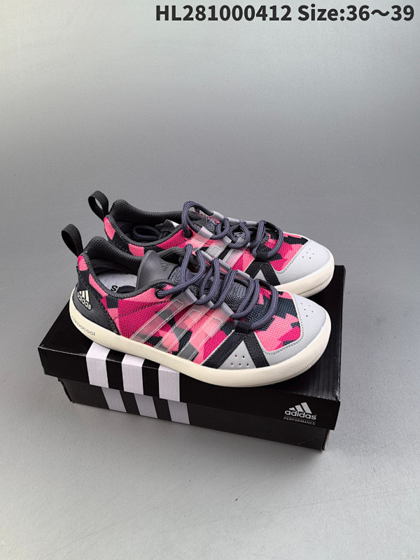 100 春夏热卖良品 阿迪达斯Adidas Climacool Boat Lace Graphic 涉水鞋 情侣鞋尺码见图货号BA8398 HL281000412