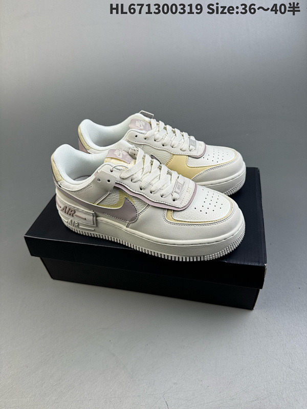 130 公司级Nike Air Force 1 Low 马卡龙 原楦头原纸板 打造纯正空军版型ID: HL671300319 Size:3640半货号DZ1847-104