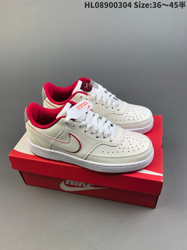90 Nike Court Vision Low  受1980年代中期趋势的启发编码HL08900304 Size:3645半货号HF0739-111