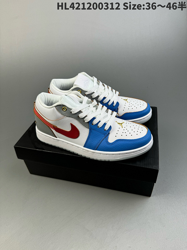 120  Air Jordan 1 Low "Philippines" 低帮 菲律宾 AJ1 乔丹1代HL421200312 Size:3646半货号FN8901-164