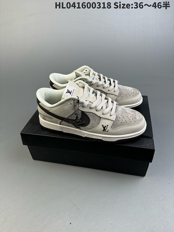 160  Louis Vuitton x Nike Dunk SB Low 路易威登 x 耐克 SB 低帮 HL041600318 Size:3646半货号FC1688-400