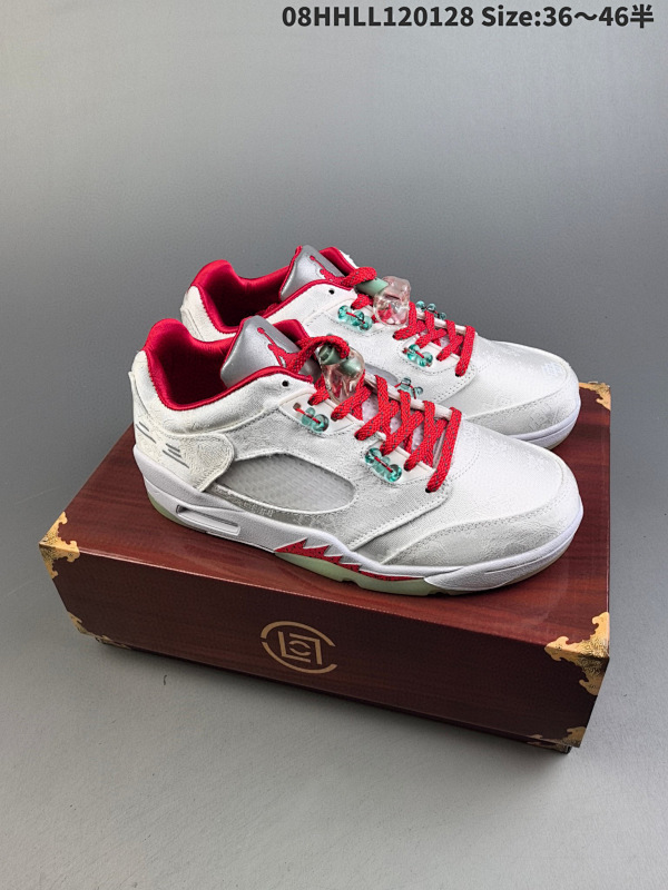 180 CLOT x Air Jordan 5 Retro Low SP "08HHLL120128 Size:3646半货号1551183 货号DM4640-100