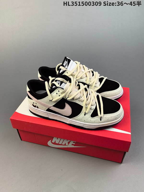 150 公司级Nike SB Dunk Low 解构抽绳鞋带 公司级 原装头层材料 独家版型蒸餾加工货号CW1590-100 IDHL351500309 Size:3645半