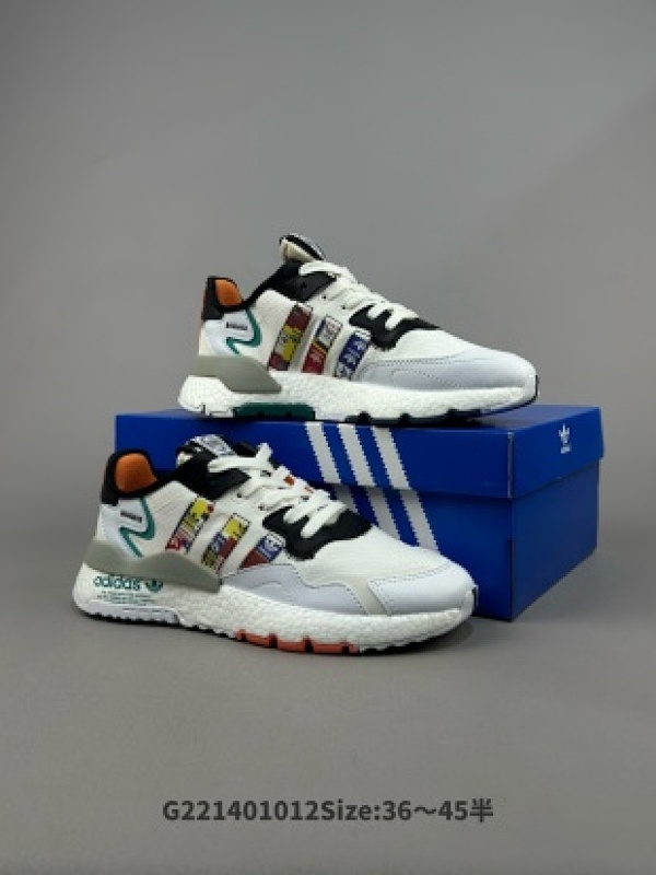 阿迪达斯Adidas Nite Jogger 三叶草 夜行者 复古跑鞋原厂材料货号FX3811