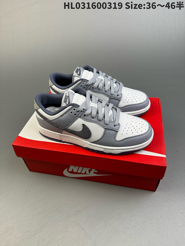 160 NIKE SB Dunk Low 莫兰迪白灰 性价比天花板 极力推荐HL031600319 Size:3646半货号FJ4188 100