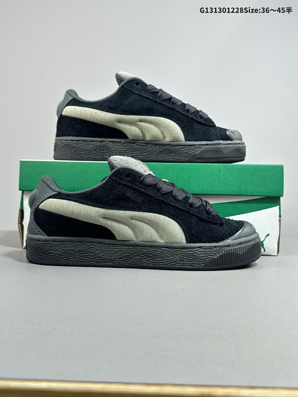 13036-45半集合 Puma Suede XL复古单品 彪马 防滑耐磨低帮德训板鞋 货号399099-04