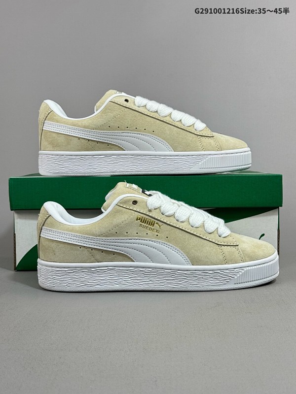 10035.5-45半 公司级Puma Suede XL复古单品 彪马 防滑耐磨低帮德训板鞋 货号:397648-14
