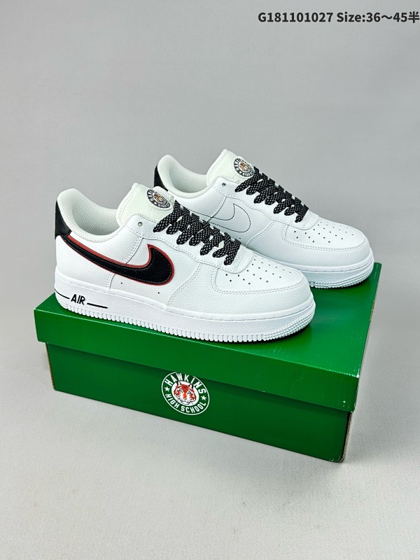 耐克Nike AIR FORCE 107 空军一号低帮百搭休闲运动板鞋货号:CU9225-100