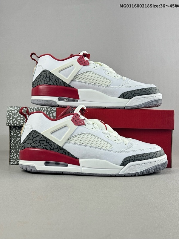 16036-45半 Air Jordan 3.5 Spizike Low 低帮 红雀 AJ3.5 乔丹3.5代 aj3.5 乔3.5 低邦 白红斯派克李 乔丹篮球货号FQ1869-800