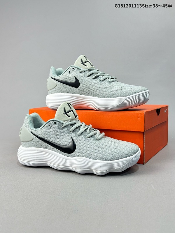 特价12038-45半 Nike REACT Hyperdunk 2017 Low超扣篮系列低帮休闲运动文化篮球鞋  #原档案数据开发楦型正确压胶鞋舌面料  货号897663-100