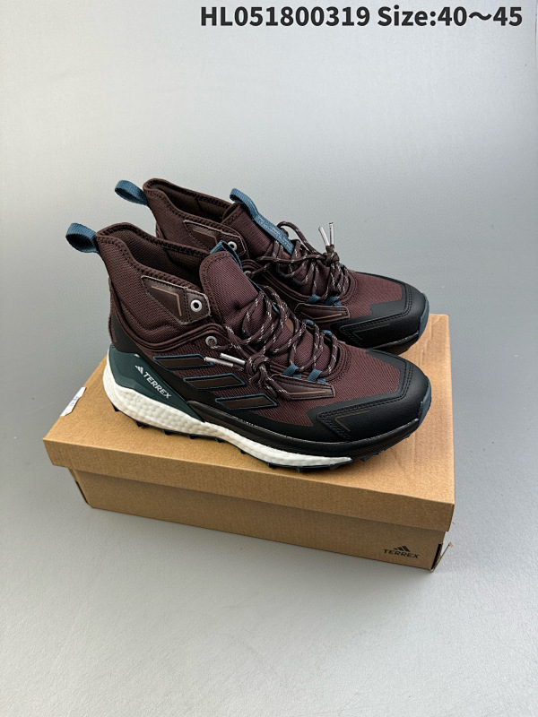 180 公司级阿迪达斯Adidas TERREX FREE HIKER 2 AND WANDER厚底爆米花运动休闲鞋 货号IF2413 ID: HL051800319 Size:4045