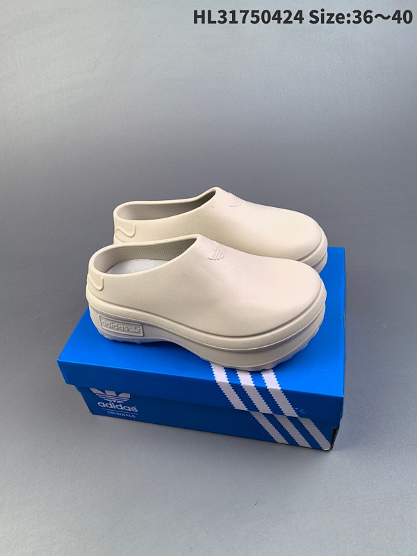 75 厨师拖鞋丑萌爆红厚底大头造型超可爱阿迪达斯Adidas Adifom Stan货号:IH3361 ID:HL31750424 Size:3640