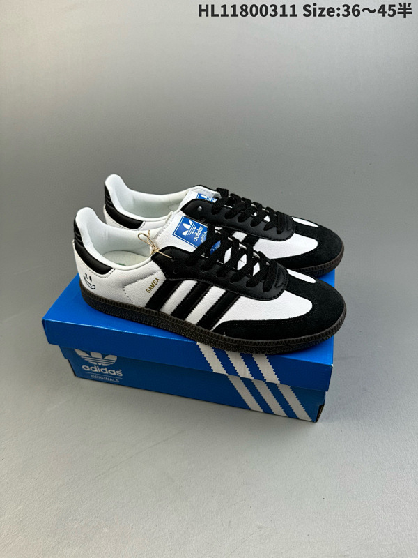 80 真标环保设计理念阿迪达斯Adidas Originals Samba Vegan OGID:  HL11800311 Size:3645半货号:IG1024