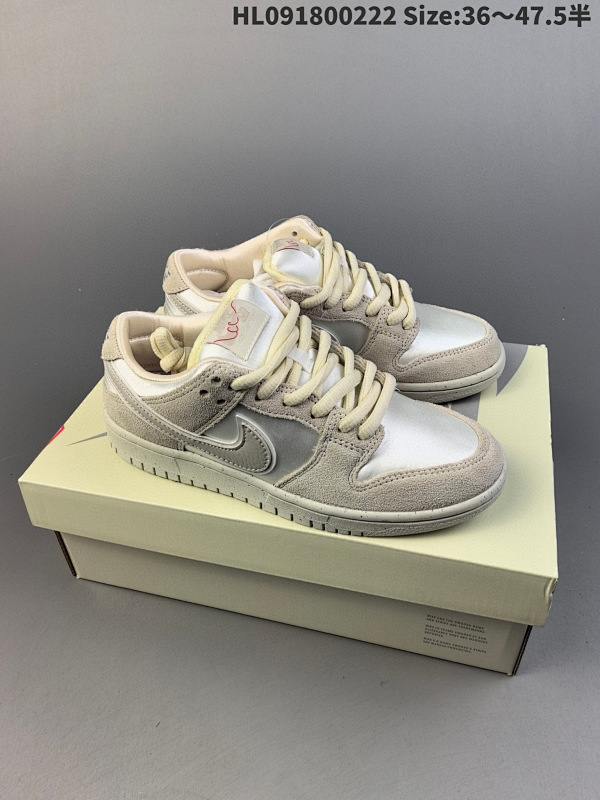 180 NK Dunk Low 情人节限定 爱之城 灰白 独家原版原盒开模打造 编码 HL091800222 Size:3647.5半货号FZ5654-100