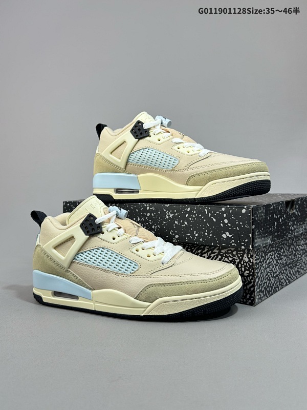 19035.5-46半 Air Jordan 3.5 Spizike Low "Arctic Orange" 低帮 米蓝色 AJ3.5 货号HQ3439-101