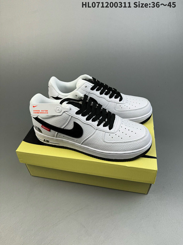 120 真标耐克Nike Air Force 1 Low  空军一号低帮百搭休闲运动板鞋货号SU2305-007 ID: HL071200311