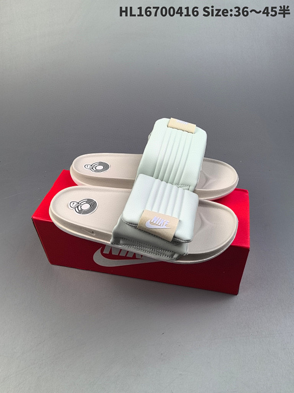 70 Nike Offcourt Adjust Slides 夏季单品 男女鞋半码制 采用超轻一次发泡货号DQ9624-100 HL16700416 Size:3645半