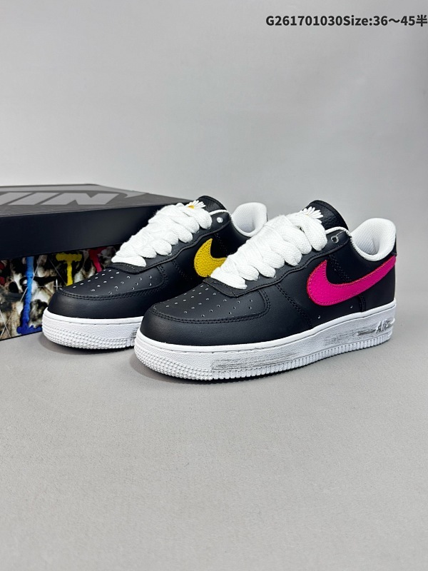 17036-45半 耐克Nike AIR FORCE 107 空军一号低帮百搭休闲运动板鞋货号:CW2288-115