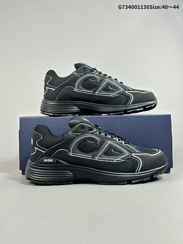 400 公司级 DIOR迪奥 B30 织物 系带 低帮 生活休闲鞋 男款 3SN279ZLY661 ID:G734001130Size:4044