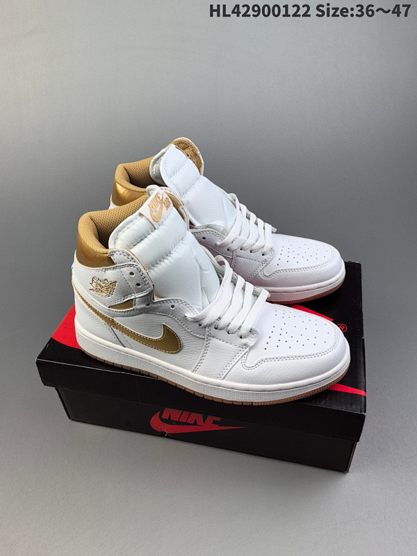 90 耐克 男女鞋 Nike Air Jordan 1 Retro High OG  乔丹一代aj1 货号FD2596 107 编码HL42900122 Size:3647