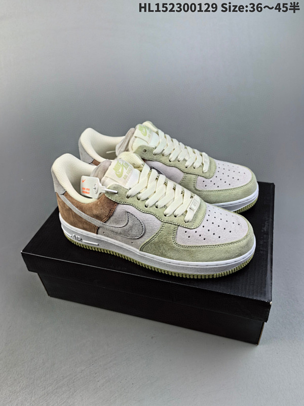 230  秋冬新品 公司级 Nike Air Force 1 Low 07 青苹果HL152300129 Size:3645半货号DL5819-618
