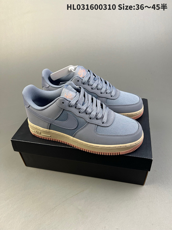 160 公司级Nike Air Force 1 Low 07 原楦头原纸板 打造纯正低帮空军版型ID: HL031600310 Size:3645半货号FB8876-400