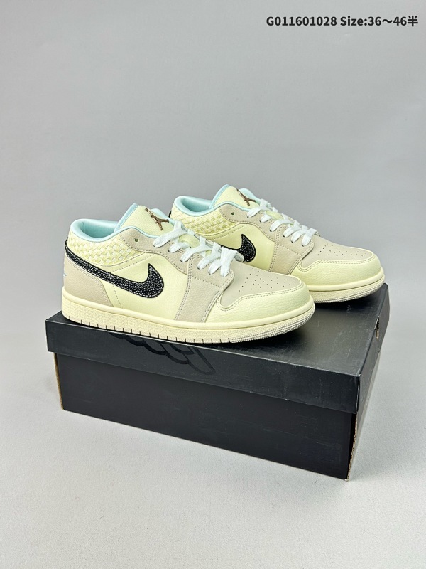 Air Jordan 1 Low SE "Sanddrift" 低帮 米棕黑编织 AJ1 乔丹1代 aj1 乔1 低邦 米棕黑货号HQ3440-101