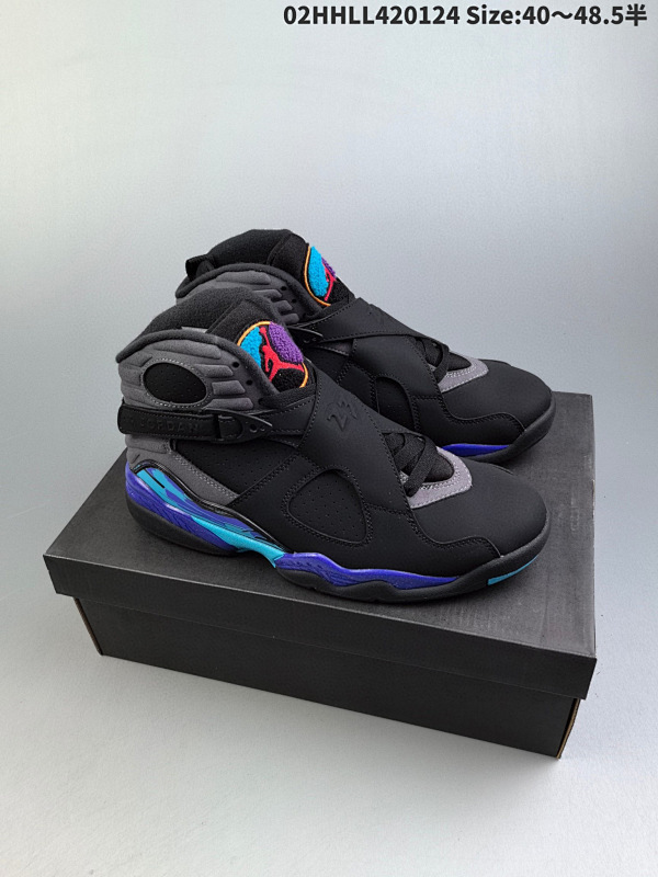 420纯原版本 Air Jordan 8 Retro "02HHLL420124 Size:4048.5半男货号305381-025 女货号305368-025