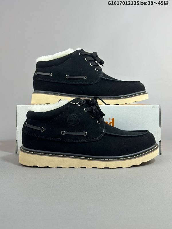 17038-45绒 公司级加毛Timberland添柏岚/天伯伦户外中帮休闲马丁靴系列 广东大厂品质 原盒原包装