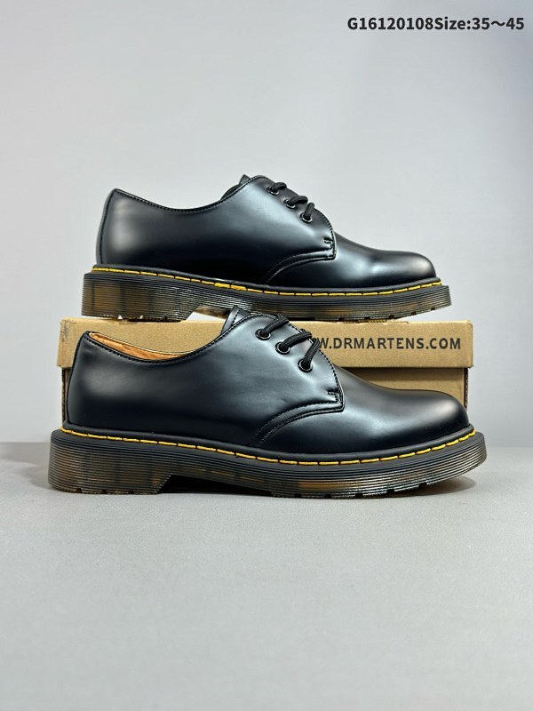 12035-45 Dr.martens马汀博士 Martens 1461 Smooth Leather Platform系列松糕低帮英伦骑士朋克复古机车厚底粗跟