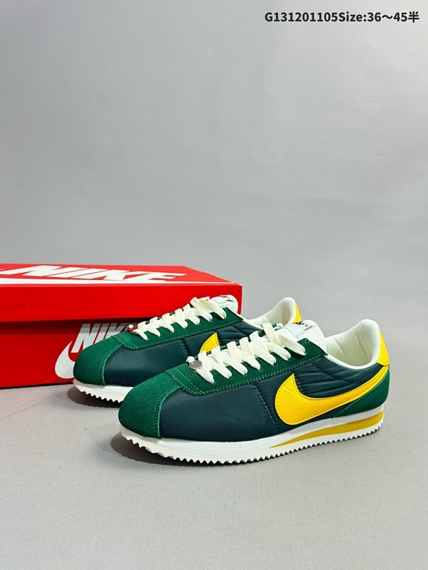 12036-45半 Nike Classic Cortez 耐克经典轻便舒适男子阿甘鞋休闲跑步鞋运动鞋 货号:HF1435-300