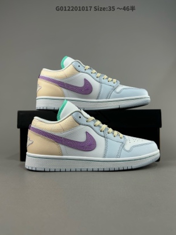 Air Jordan 1 Low "Rush Fuchsia" 低帮 米粉色刺子绣 AJ1 乔丹1代 aj1 乔1 低邦 货号FV3623-151