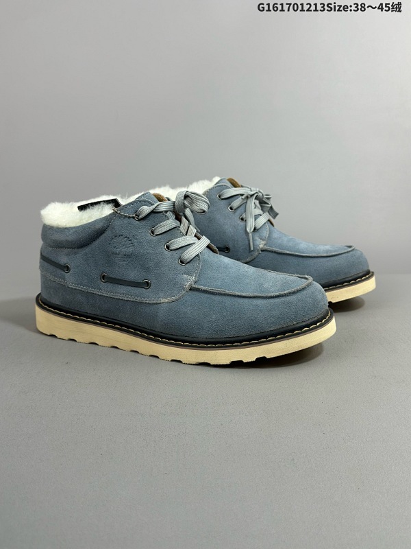 集合17038-45绒 公司级加毛Timberland添柏岚/天伯伦户外中帮休闲马丁靴系列