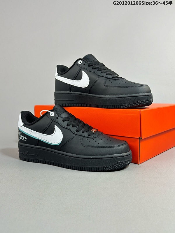 12036-45半 耐克Nike Air Force 107 空军一号低帮百搭休闲运动板鞋货号:DD8959-001