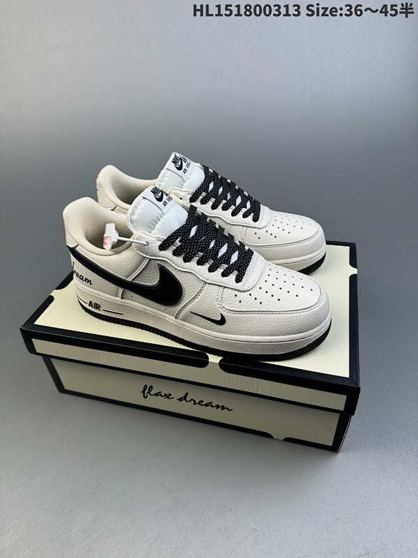 180 公司级NK Air Force 1 空军一号   官方同步 原装级别 ID: HL151800313 Size:3645半货号DR2024-101