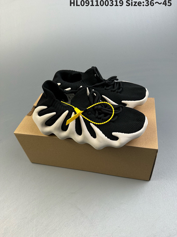 110 AD Yeezy 450 " Cloud White "  侃爷 贾斯丁比伯同款 编织袜套鞋H68038   HL091100319 Size:3645