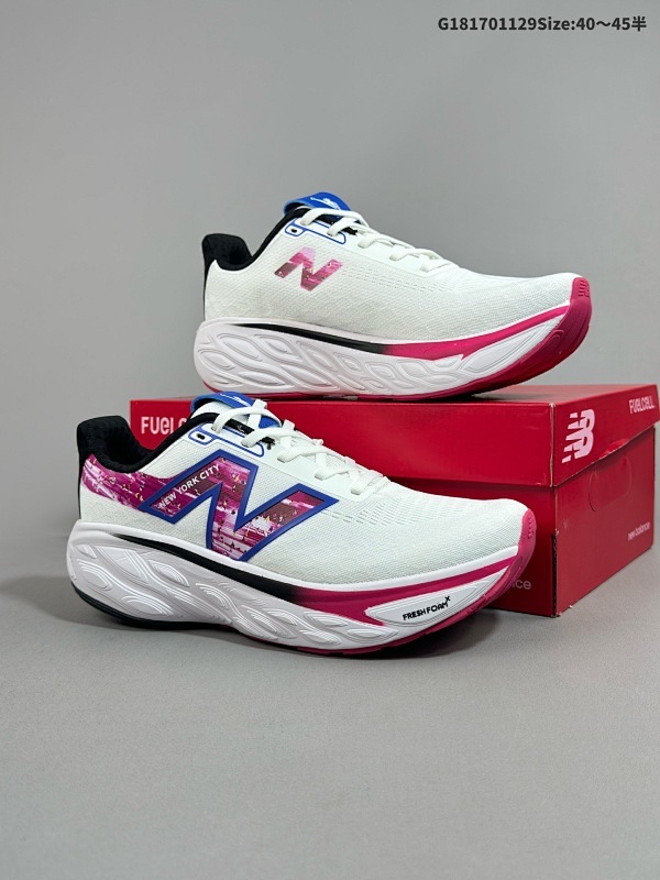 17040-45半 New Balance 新百伦FuelCell 简约 织物 网布防滑耐磨透气轻便 低帮 马拉松跑步鞋 货号:M108014Z