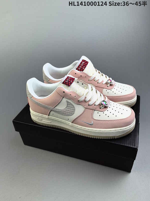 100 耐克Nike Air Force 1 Low  空军一号低帮百搭休闲运动板鞋货号FZ5052-111  编码HL141000124 Size:3645半