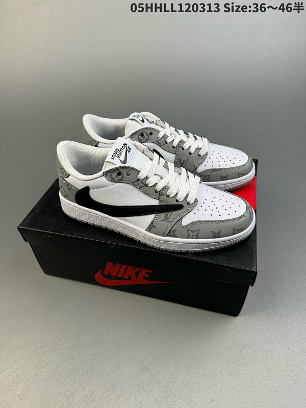 150头层带半码 Travis Scott x Louis Vuitton x05HHLL120313 Size:3646半货号DM7886-110