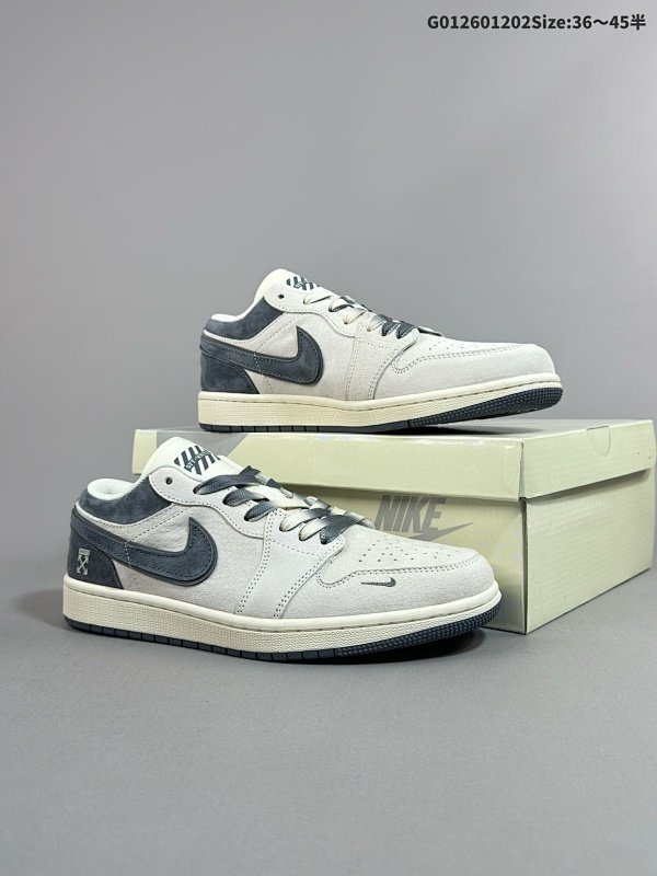 26036-45半 公司级Air Jordan 1 Low OG "高端定制" 大厂纯原工艺 原楦原纸板 原厂头层皮料 铸造最完美鞋型货号DM9188-002