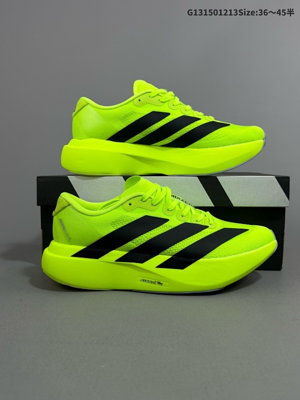15036-45半 公司级阿迪达斯 ADIDAS ADIZERO EVO SL 运动舒适防滑耐磨 低帮跑步鞋货号JR3416
