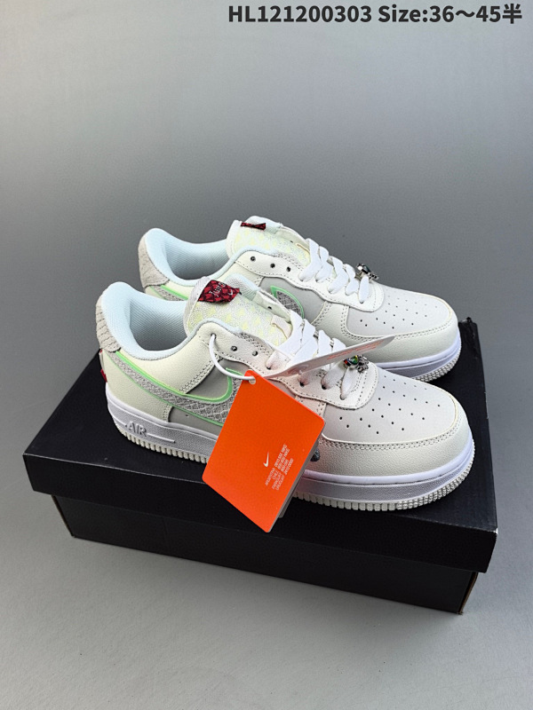 120 AF1 龙年限定NK Air Force 107 Low 空军一号低帮HL121200303 Size:3645半