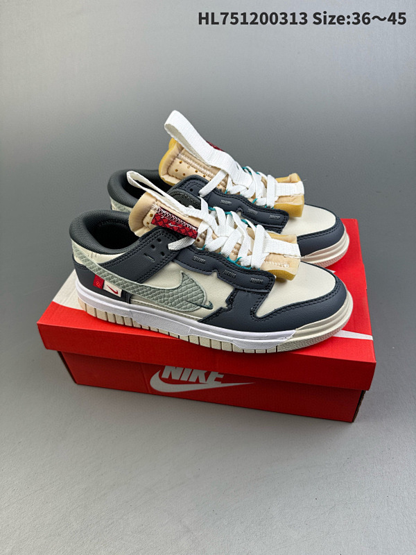 120 Nk Air Dunk Low 3.0 Remastered 百搭单品 复古低帮 货号:FZ5053-131 编码 HL751200313 Size:3645