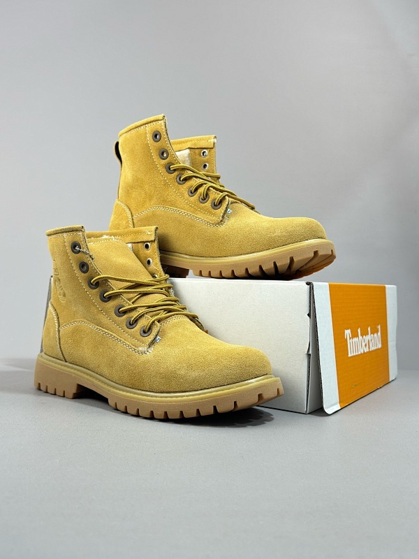 16039-44绒 新款Timberland添柏岚/天伯伦 高帮户外休闲鞋 历年超级热销款 英伦复古工装低帮男鞋 原盒原包装 搭配防臭防腐高弹力鞋垫