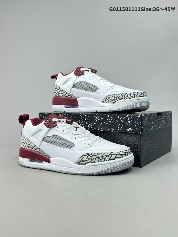 15036-45半 Air Jordan 3.5 Spizike Low 低帮 红雀 AJ3.5 乔丹3.5代 aj3.5 乔3.5 低邦 白红斯派克李货号FQ1759-106