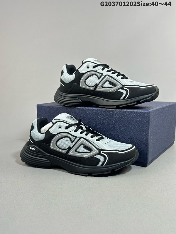37040-44  DIOR迪奥 B30 织物 系带 低帮 生活休闲鞋 男款  ID:G203701202Size:4044