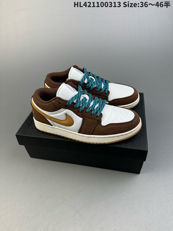110 真标耐克Nike Air Jordan 1 AJ1乔丹一代低帮经典复古文化休闲运动篮球鞋 货号:DC0774-502 尺码: HL421100313 Size:3646半