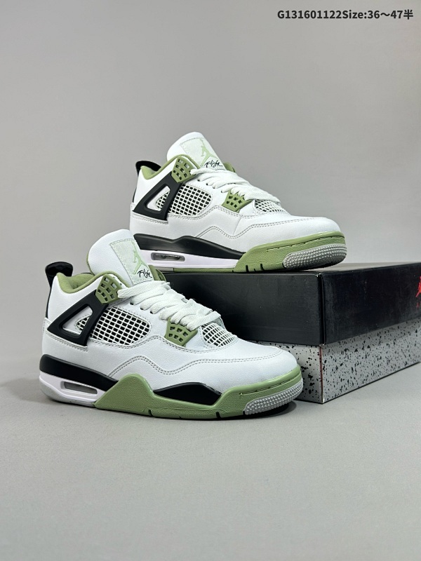 16036-47半 耐克 新款 Nike Air Jordan 4 Retro OG 中帮 迈克尔乔丹AJ4代乔4 复古休闲运动文化篮球鞋货号AQ9129-103